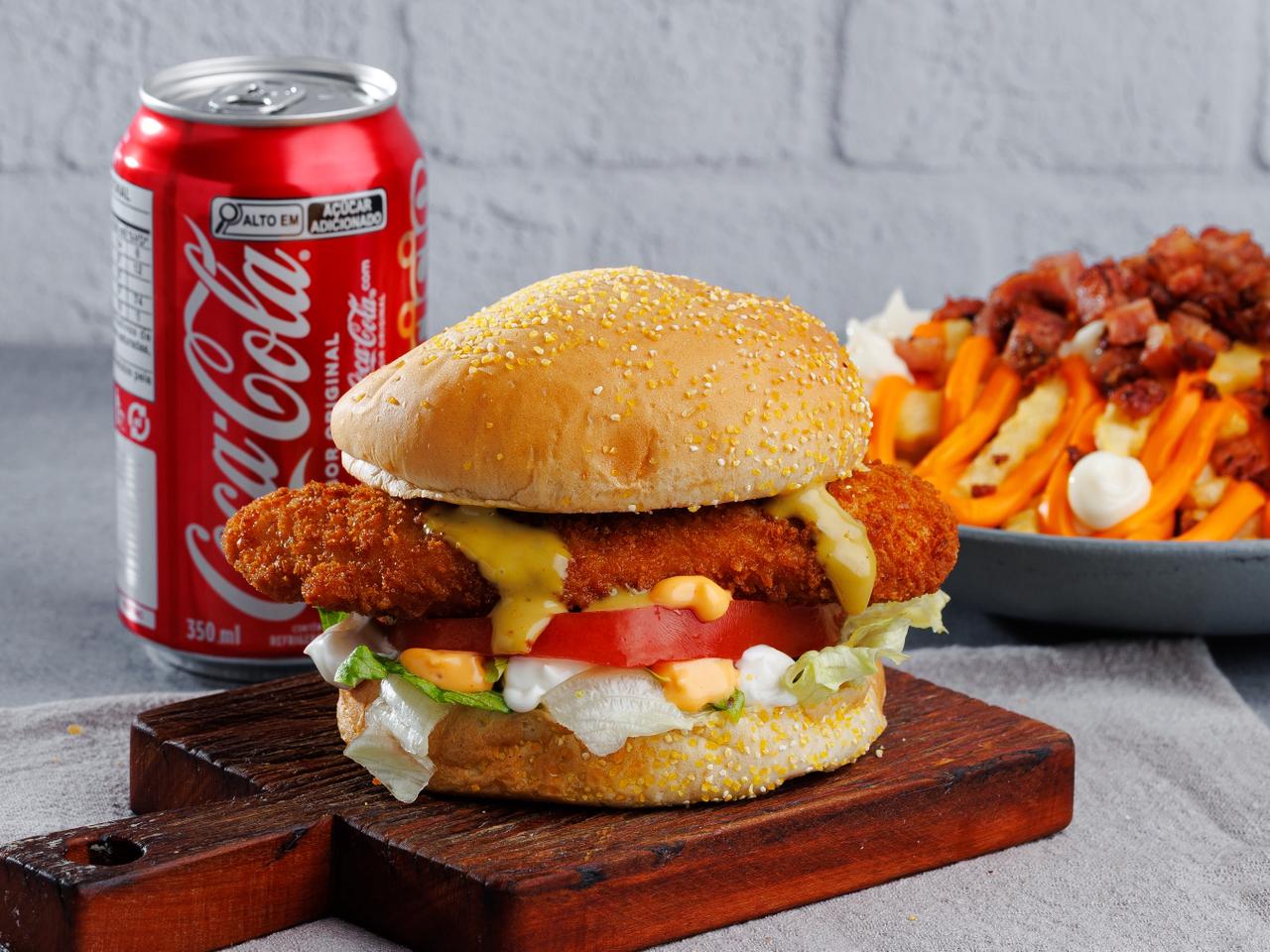 Combo individual de lanche de frango